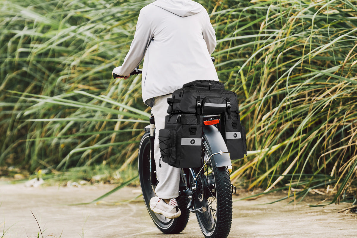 Rhinowalk 65L Ebike Bag 3-in-1 Pannier Bag Set