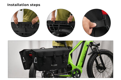 Large Cargo Pannier Bags 46L