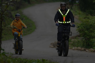 LED Reflective Vest Cycling Gear