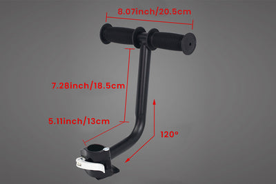 Ebike Rear Seat Handlebar Armrest