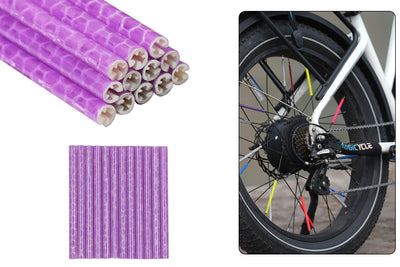 Ebike Spoke reflectors, 36 Pieces Reflective Spoke Covers