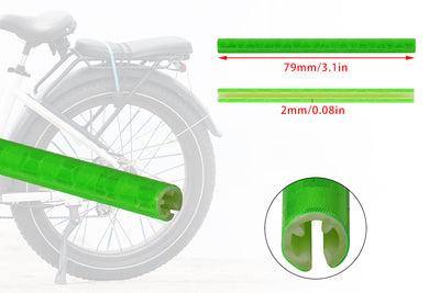 Ebike Spoke reflectors, 36 Pieces Reflective Spoke Covers