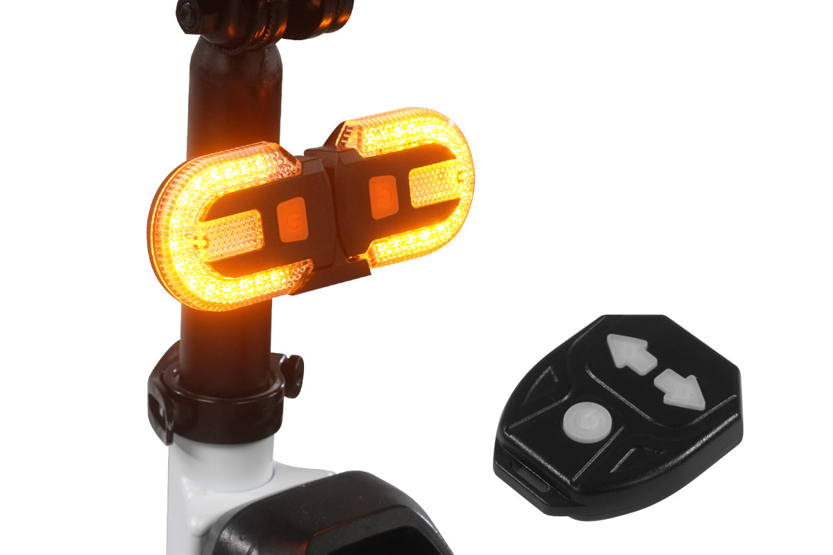 Ebike Tail Light with Turn Signals Wireless Remote Control